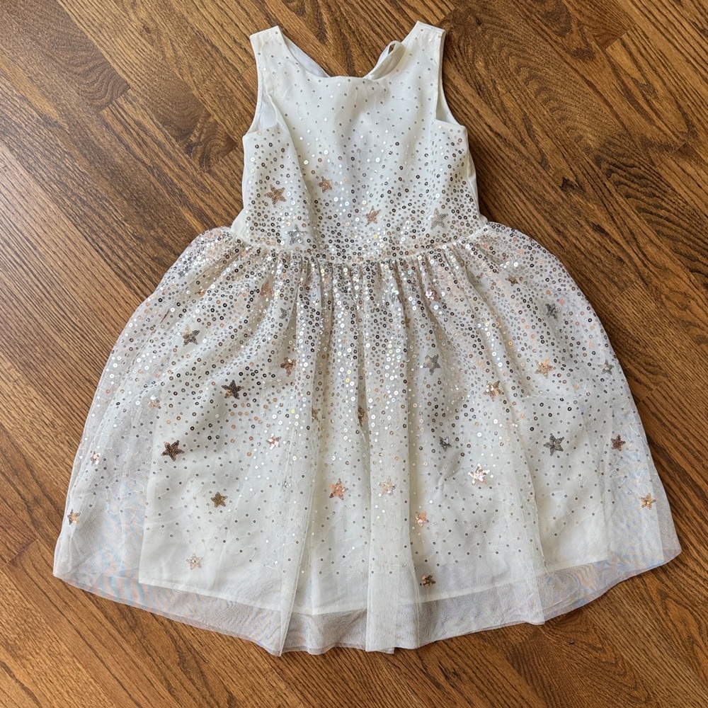 Sparkling Starry Dress H&M size 7 tulle